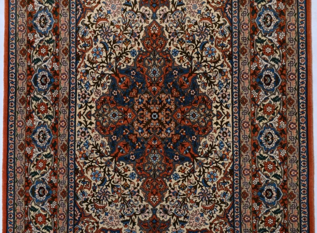 Perserteppich Isfahan 208x133 cm Wolle handgeknüpft