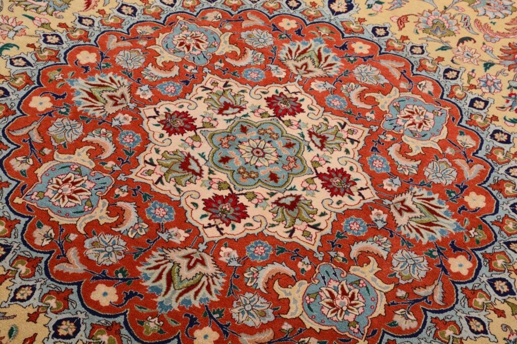 Perserteppich Tabriz 412 x 303 cm Wolle handgeknüpft