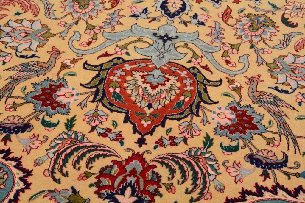 Perserteppich Tabriz 412 x 303 cm Wolle handgeknüpft
