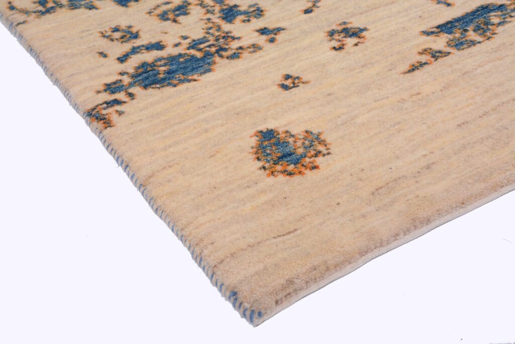 perserteppich-222-x-170-cm-300000-knoten-handgeknupft-beige-3 Perserteppich 222 x 170 cm Schurwolle handgeknüpft