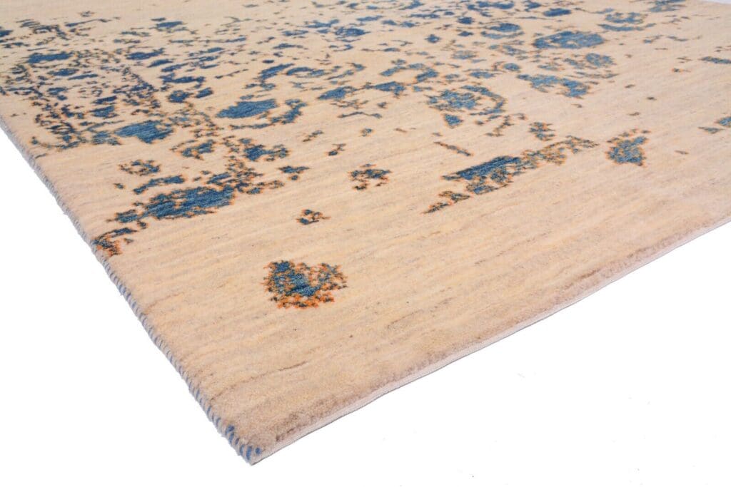 perserteppich-222-x-170-cm-300000-knoten-handgeknupft-beige-4 Perserteppich 222 x 170 cm Schurwolle handgeknüpft
