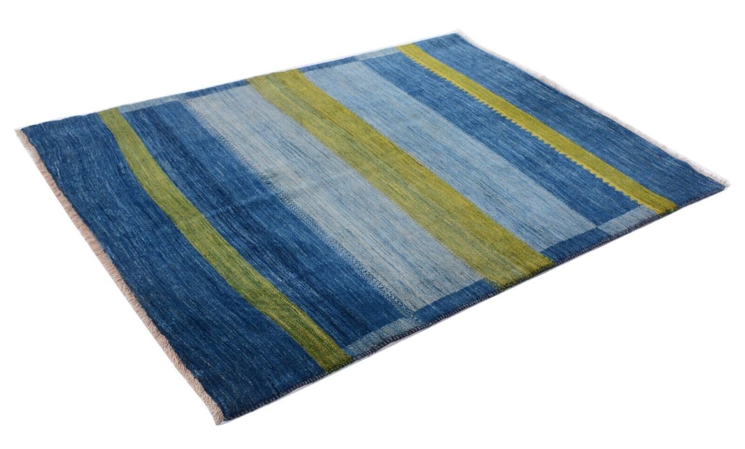 Perserteppich Gabbeh 197 x 150 cm Wolle handgeknüpft
