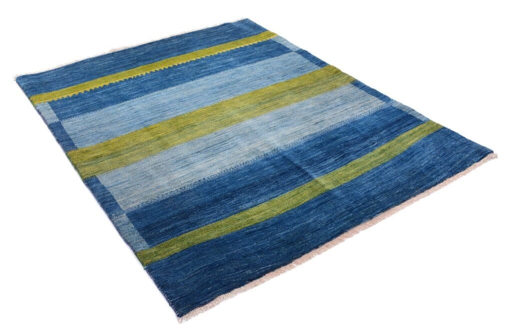 Perserteppich Gabbeh 197 x 150 cm Wolle handgeknüpft