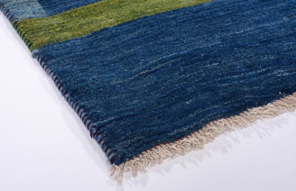 Perserteppich Gabbeh 197 x 150 cm Wolle handgeknüpft