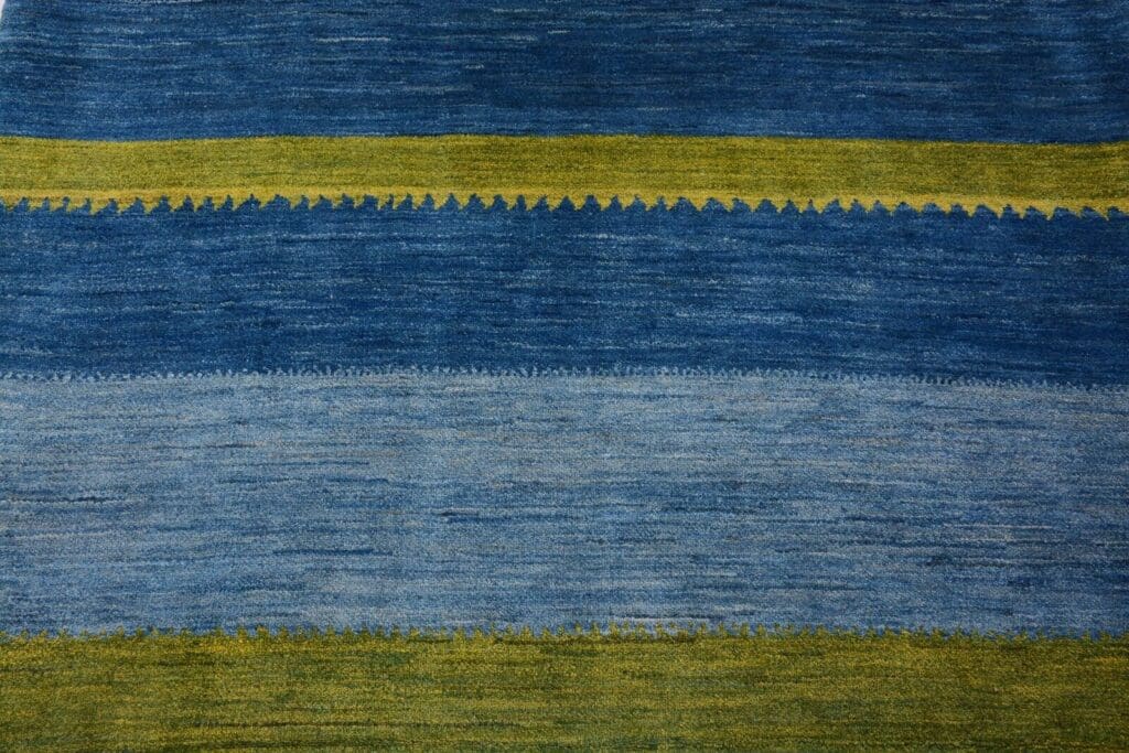 Perserteppich Gabbeh 197 x 150 cm Wolle handgeknüpft