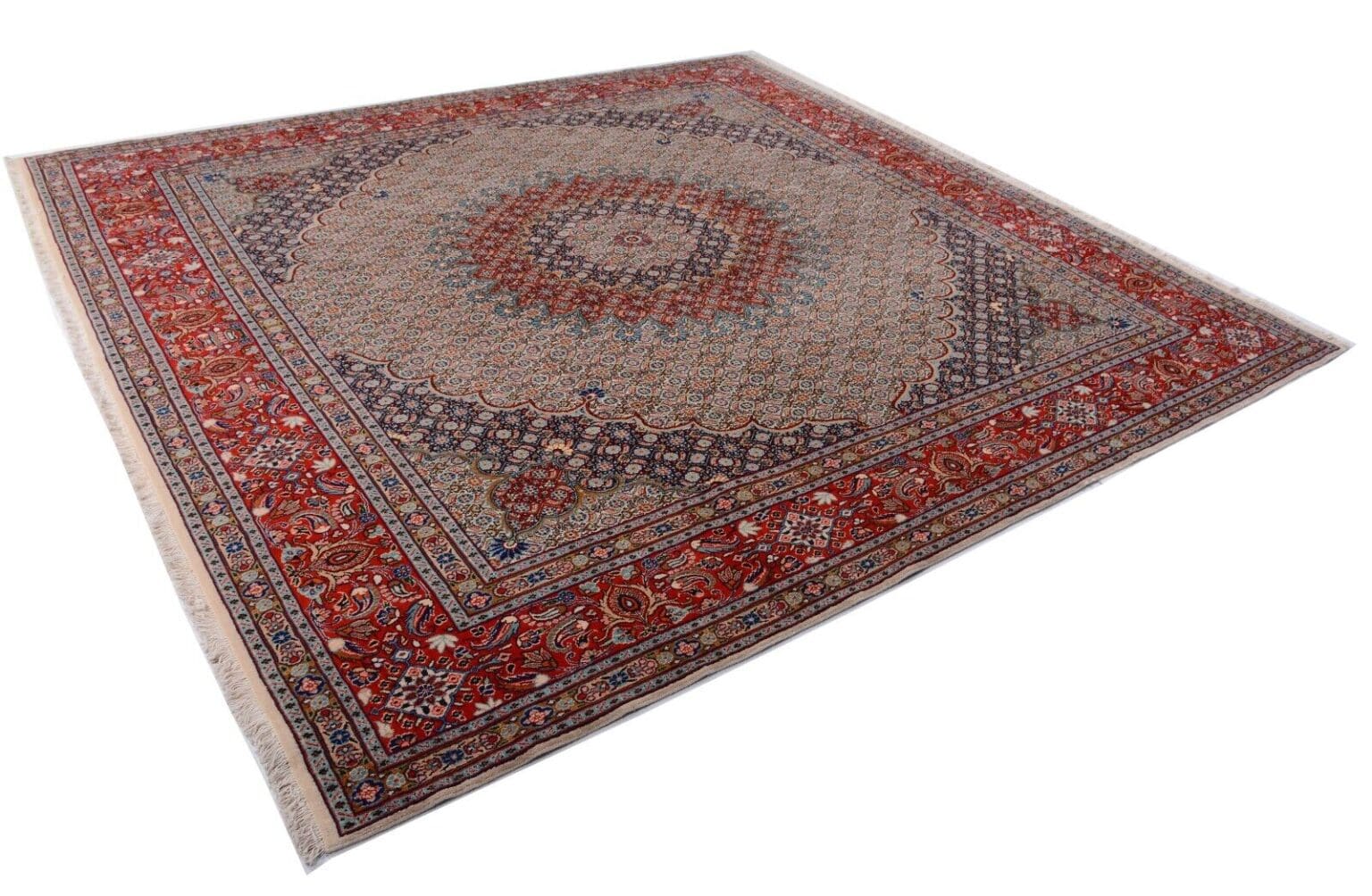 Perserteppich Moud 300x293 cm Wolle handgeknüpft