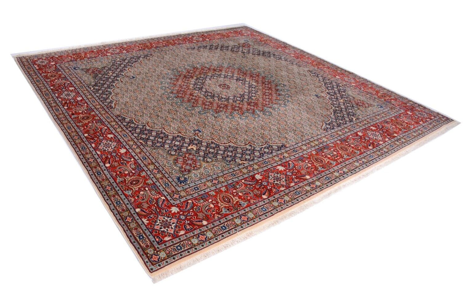 Perserteppich Moud 300x293 cm Wolle handgeknüpft