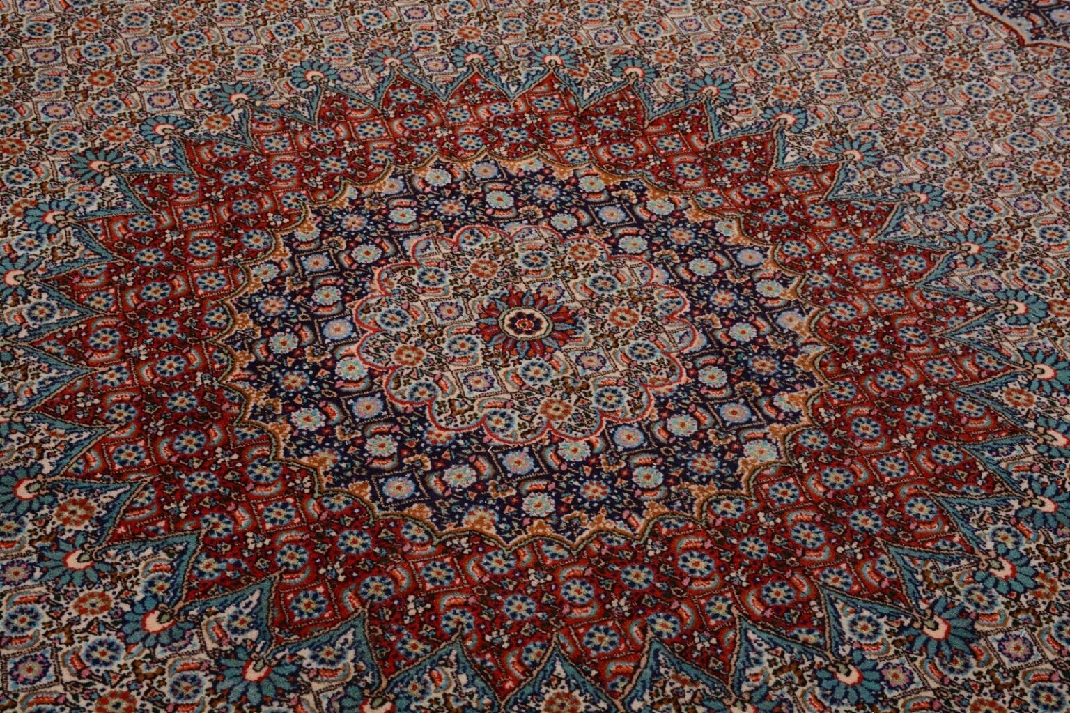 Perserteppich Moud 300x293 cm Wolle handgeknüpft