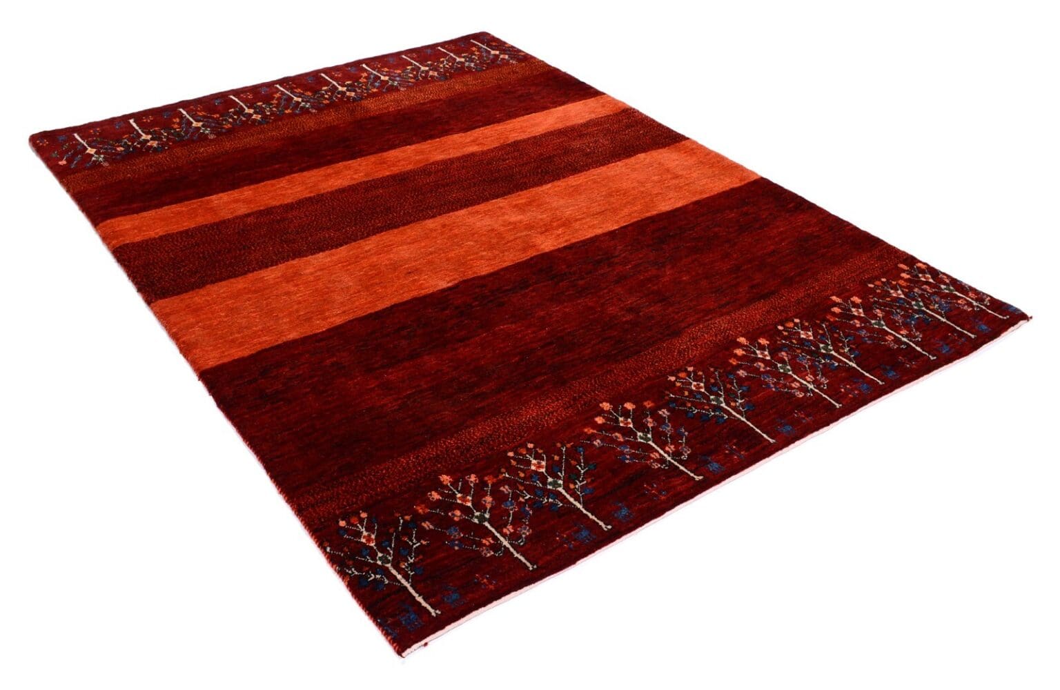 Perserteppich Gabbeh 230 x 166 cm Wolle handgeknüpft