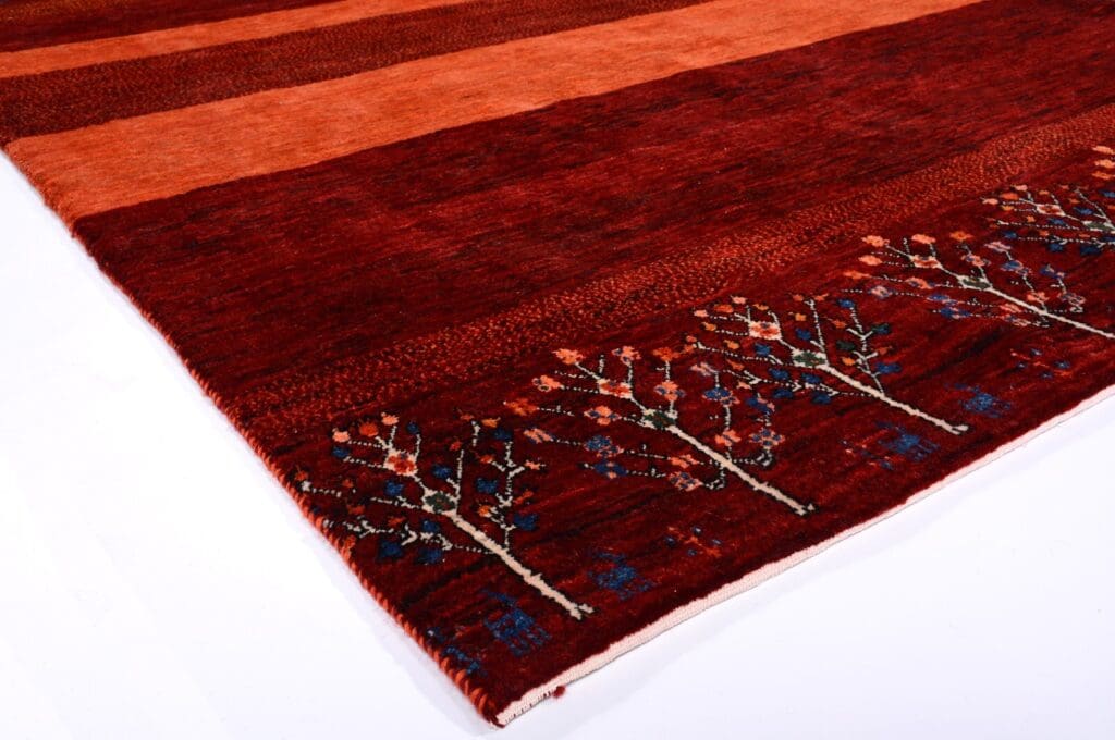 Perserteppich Gabbeh 230 x 166 cm Wolle handgeknüpft