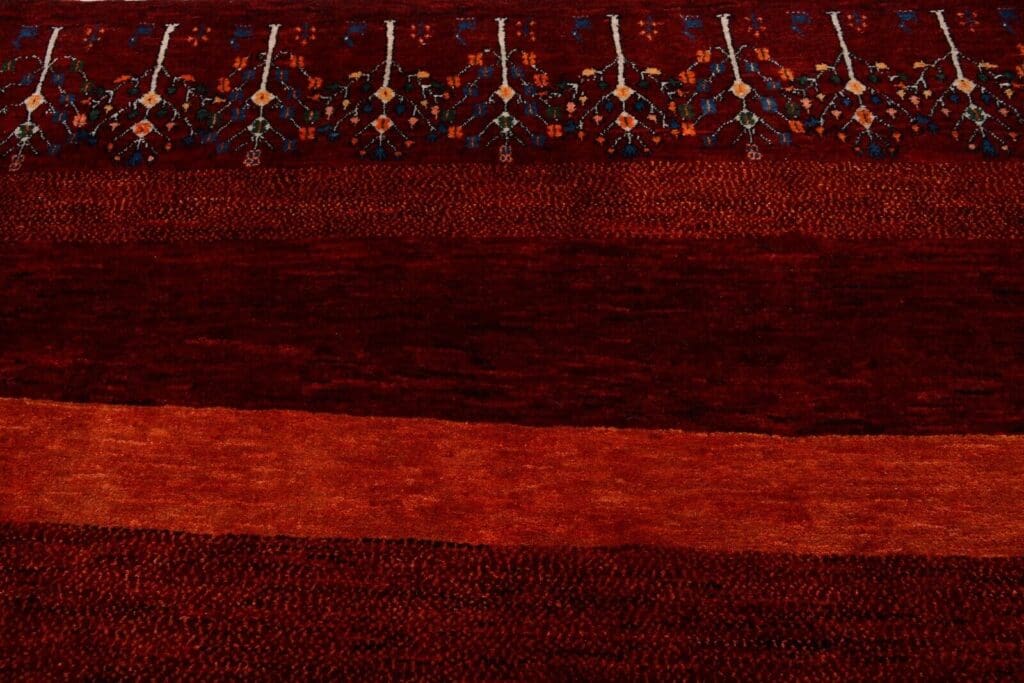 Perserteppich Gabbeh 230 x 166 cm Wolle handgeknüpft
