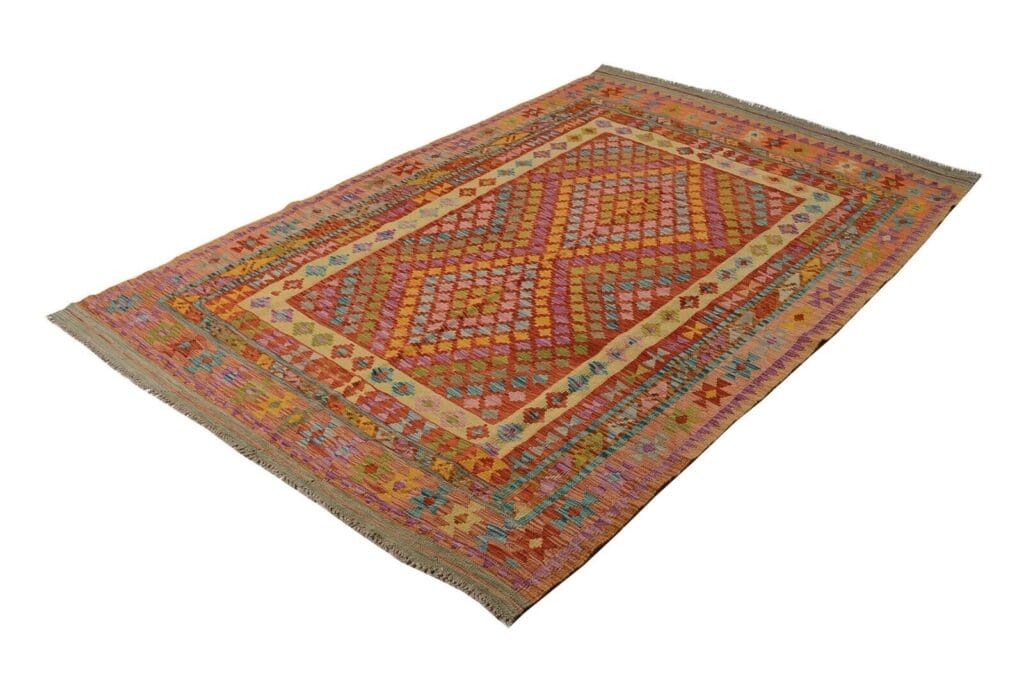 Orientteppich Afghanistan 264 x 174 cm Wolle handgewebt