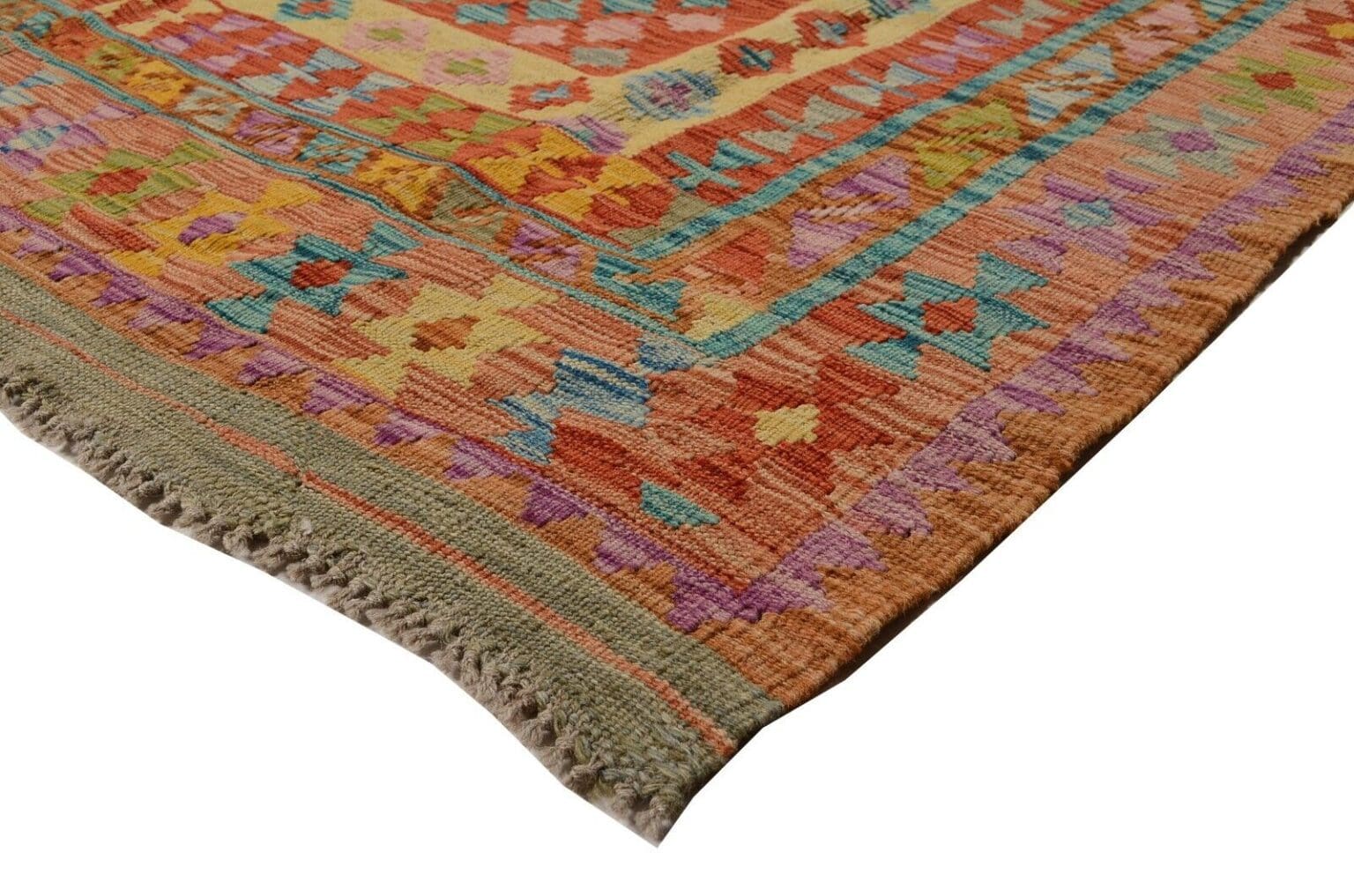 Orientteppich Afghanistan 264 x 174 cm Wolle handgewebt