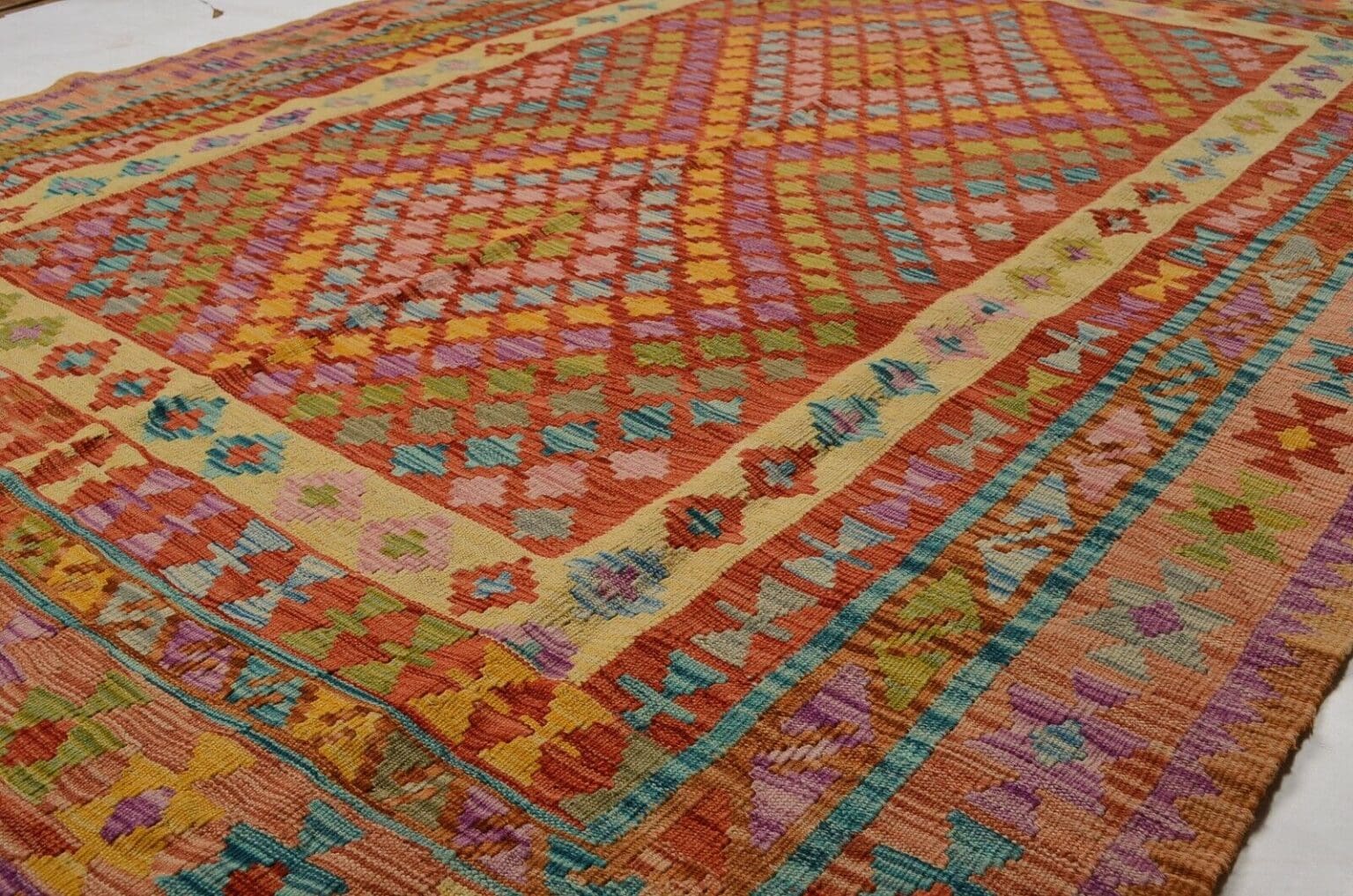 Orientteppich Afghanistan 264 x 174 cm Wolle handgewebt