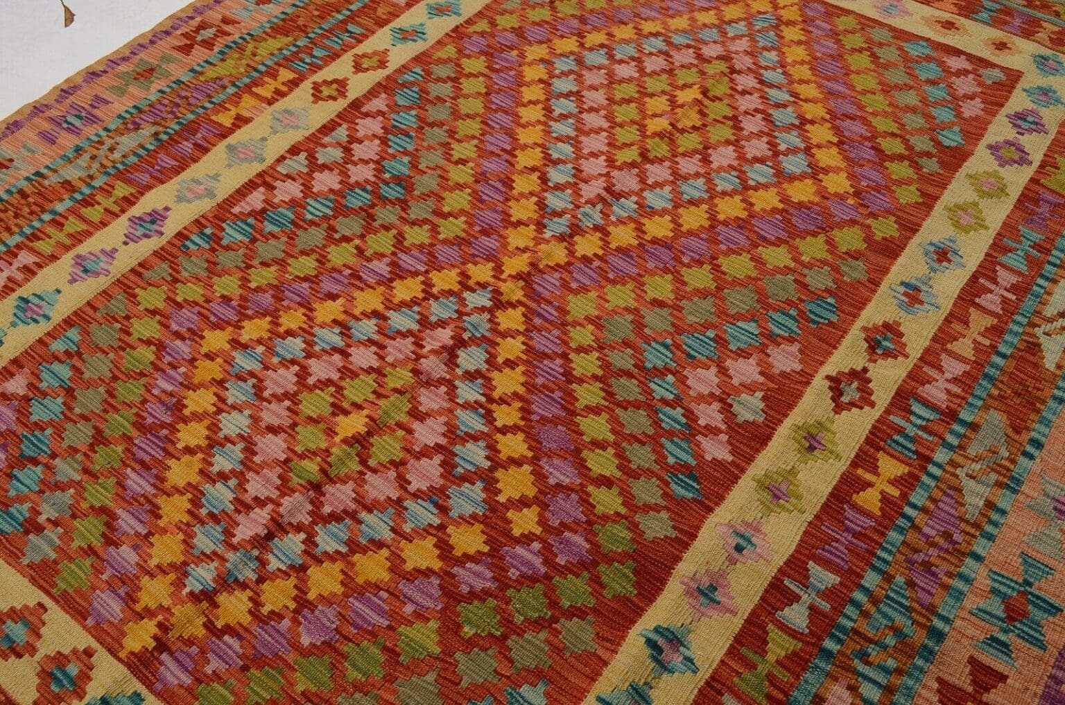 Orientteppich Afghanistan 264 x 174 cm Wolle handgewebt