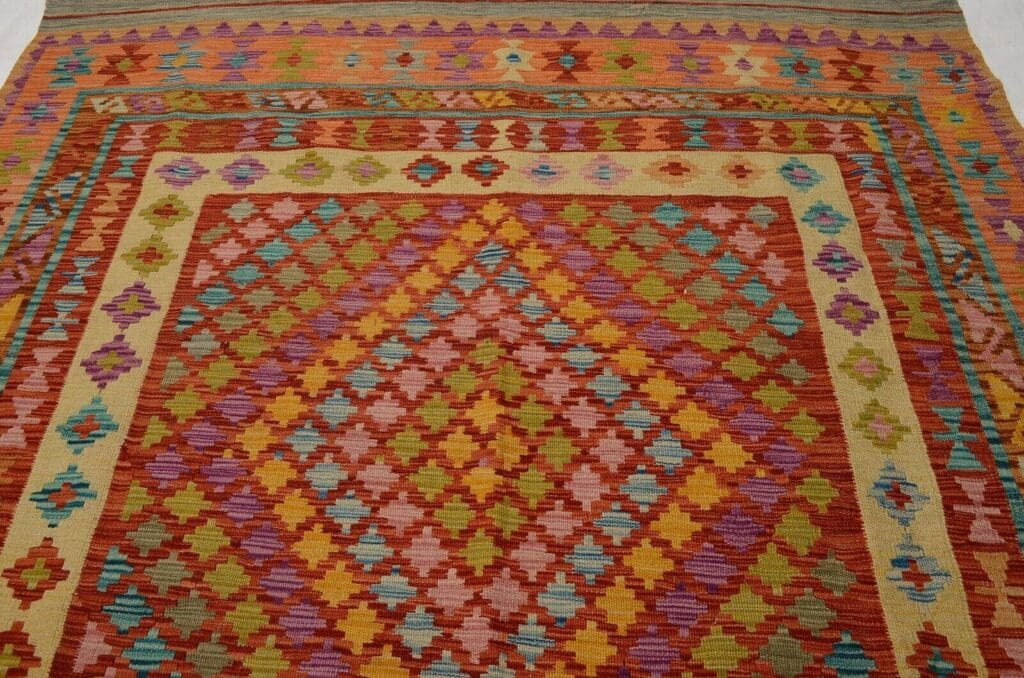 Orientteppich Afghanistan 264 x 174 cm Wolle handgewebt