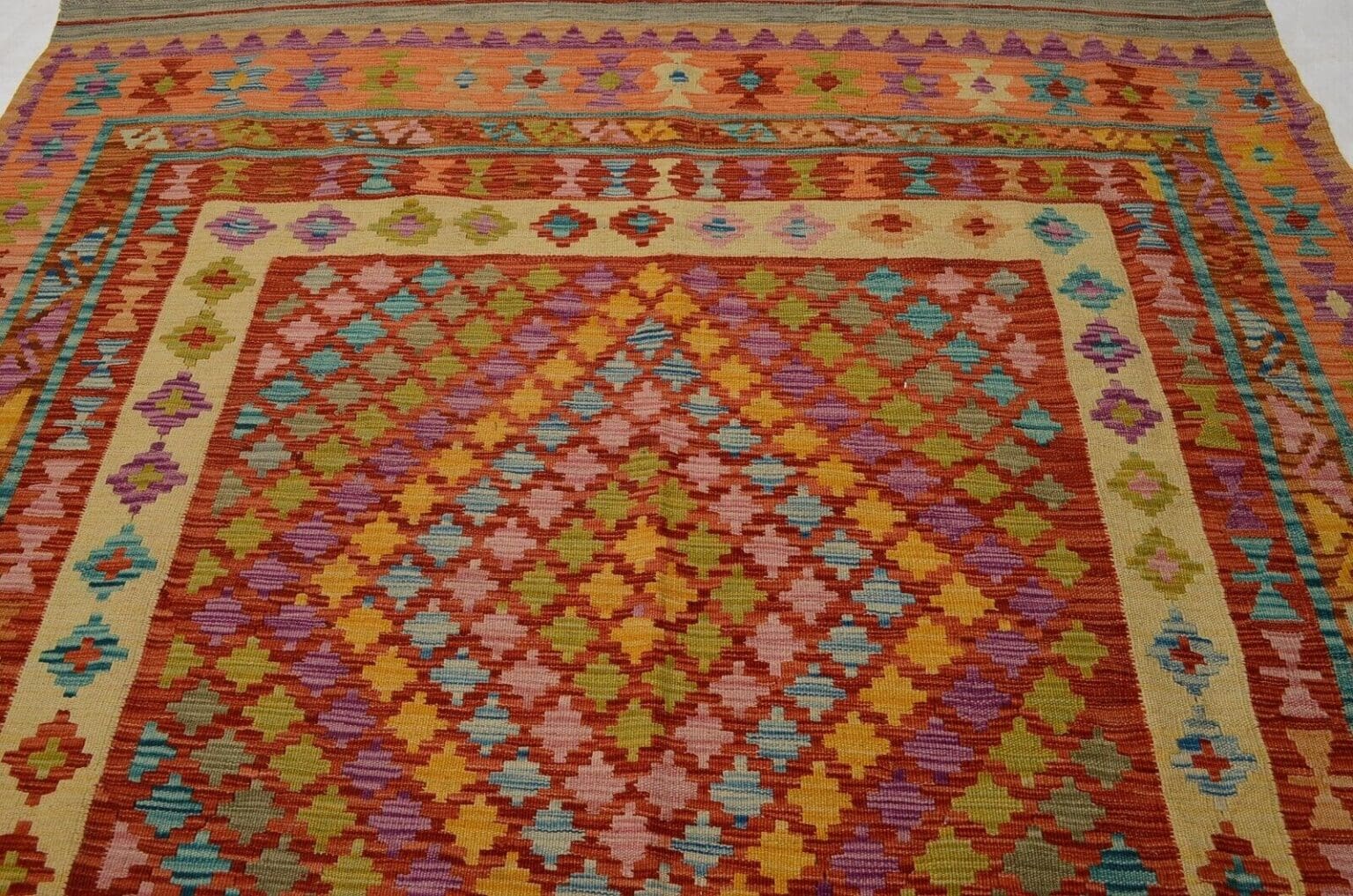 Orientteppich Afghanistan 264 x 174 cm Wolle handgewebt