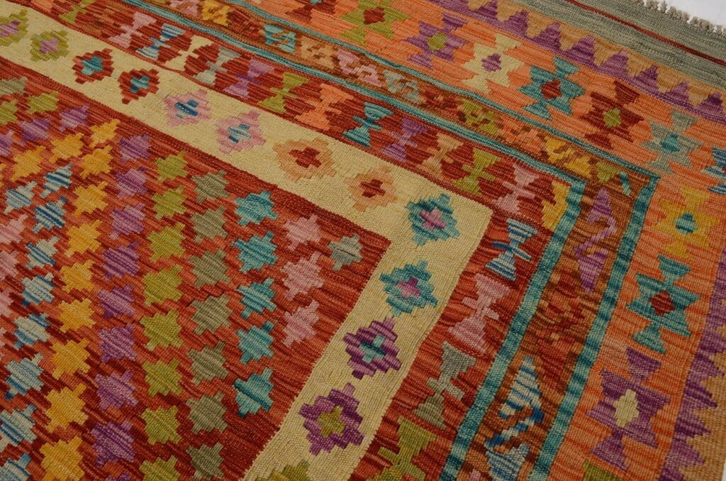Orientteppich Afghanistan 264 x 174 cm Wolle handgewebt