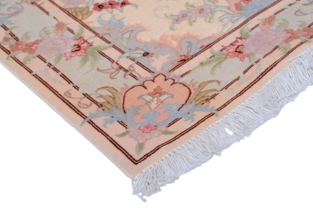 Perserteppich Tabriz 433x87 cm Wolle handgeknüpft
