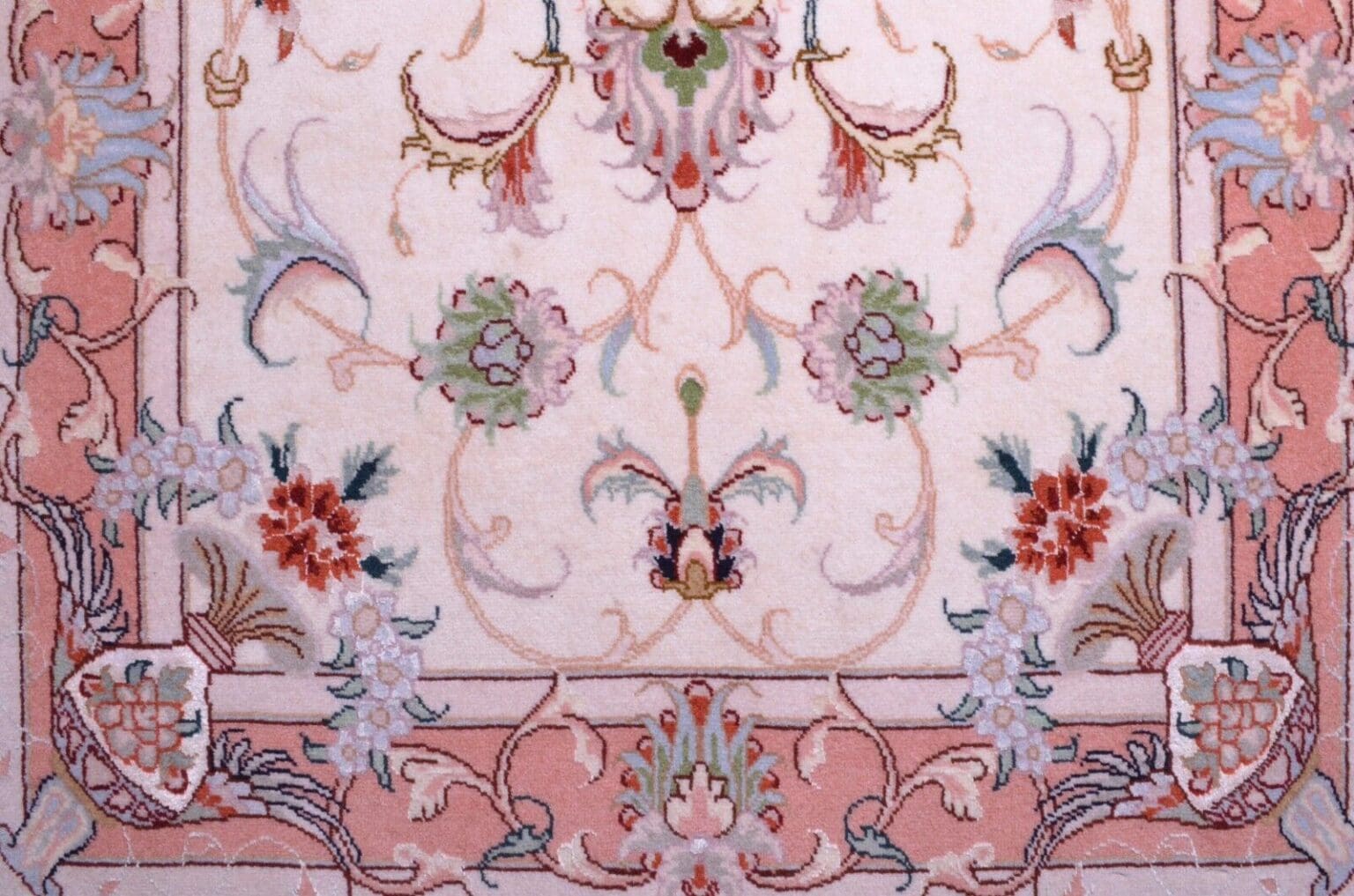 Perserteppich Tabriz 131 x 72 cm Wolle handgeknüpft