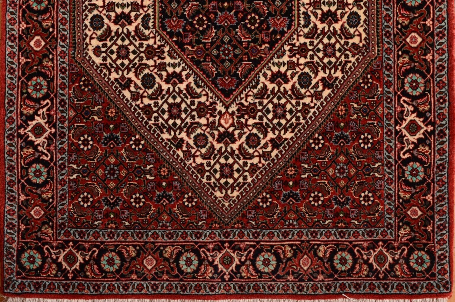 Perserteppich Bidjar 420 x 88 cm Wolle handgeknüpft