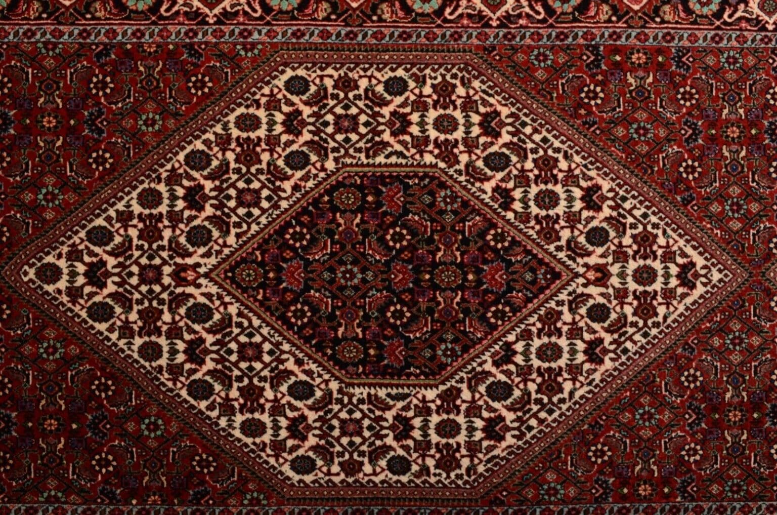 Perserteppich Bidjar 420 x 88 cm Wolle handgeknüpft