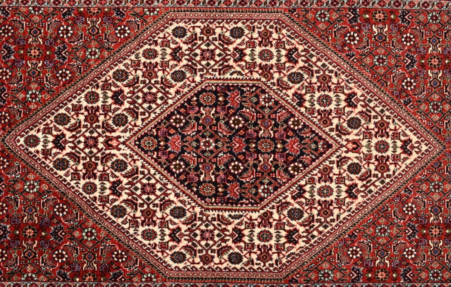 Perserteppich Bidjar 420 x 88 cm Wolle handgeknüpft