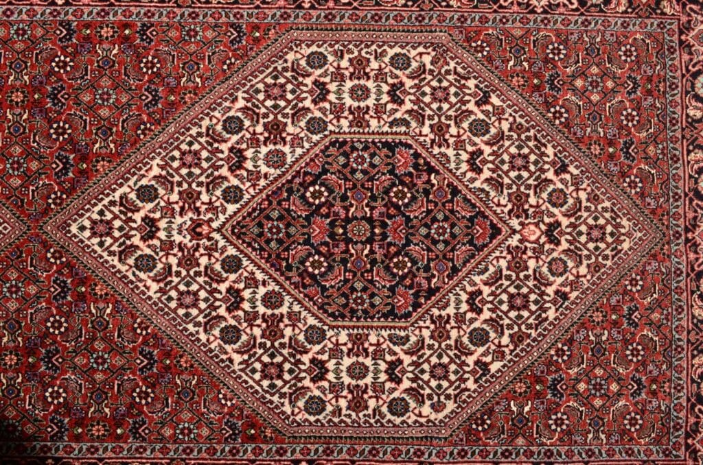 Perserteppich Bidjar 420 x 88 cm Wolle handgeknüpft