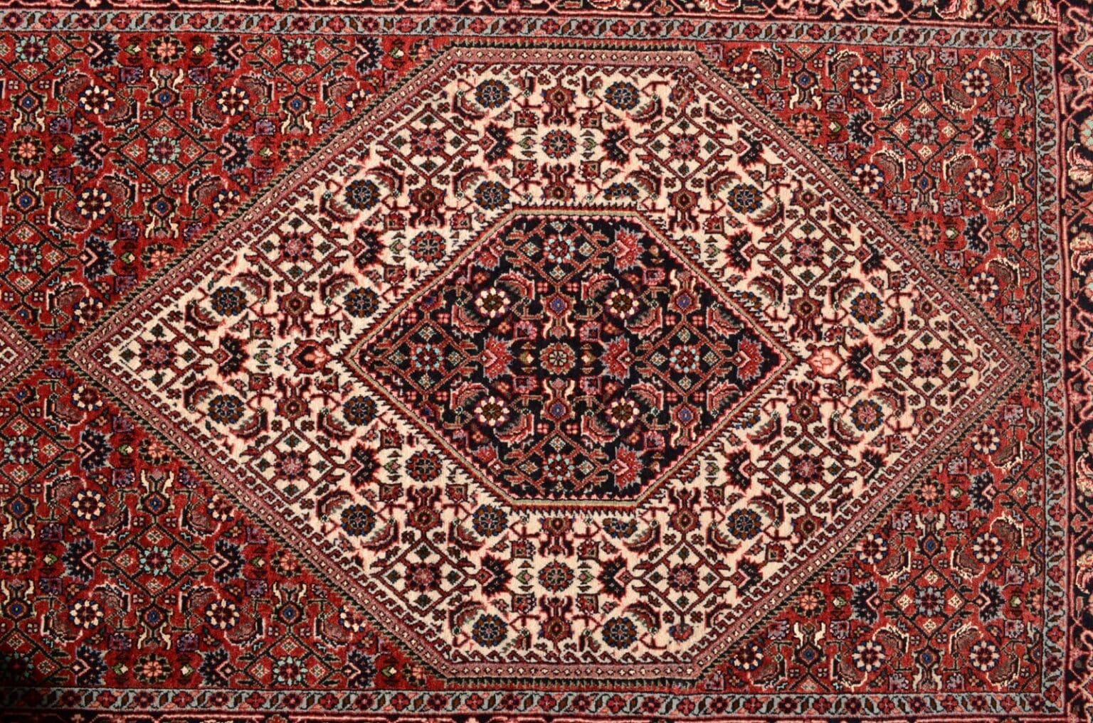 Perserteppich Bidjar 420 x 88 cm Wolle handgeknüpft