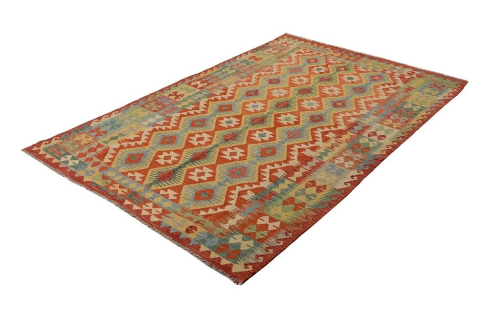 Orientteppich Afghanistan 266 x 175 cm Wolle handgewebt