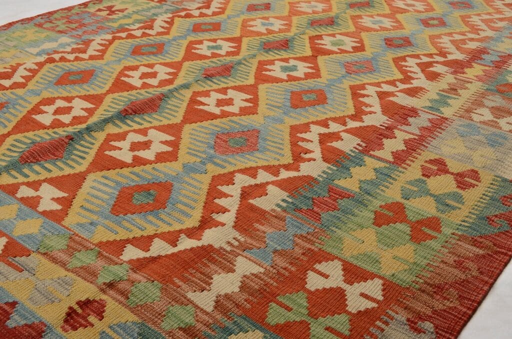 Orientteppich Afghanistan 266 x 175 cm Wolle handgewebt