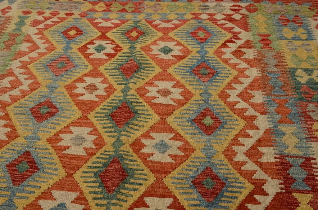 Orientteppich Afghanistan 266 x 175 cm Wolle handgewebt