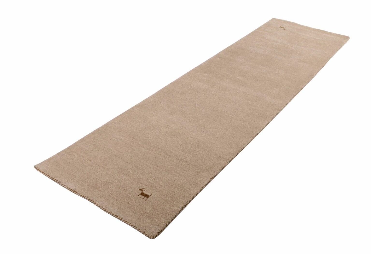 Orientteppich Gabbeh 80 x 300 cm Wolle handgewebt
