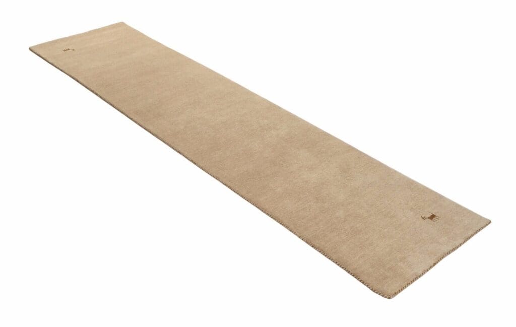 Orientteppich Gabbeh 80 x 300 cm Wolle handgewebt
