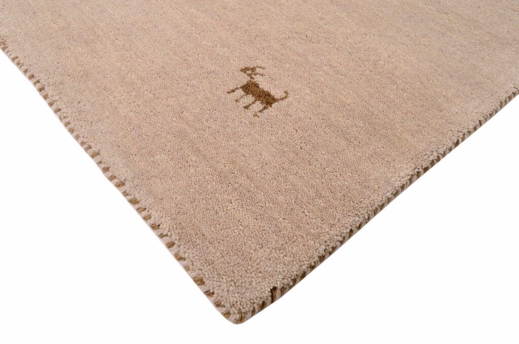 Orientteppich Gabbeh 80 x 300 cm Wolle handgewebt