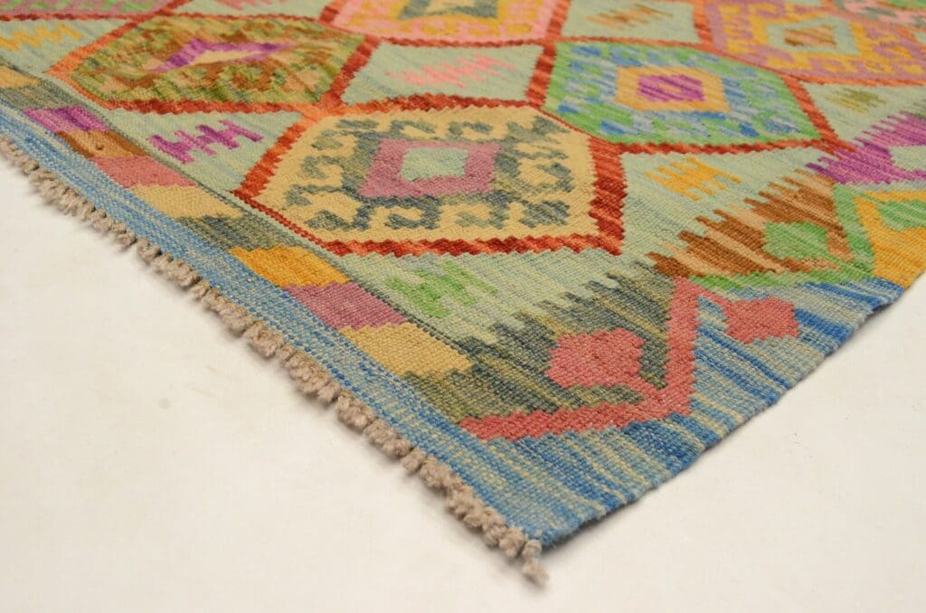 Orientteppich Afghan 152 x 107 cm Wolle handgewebt