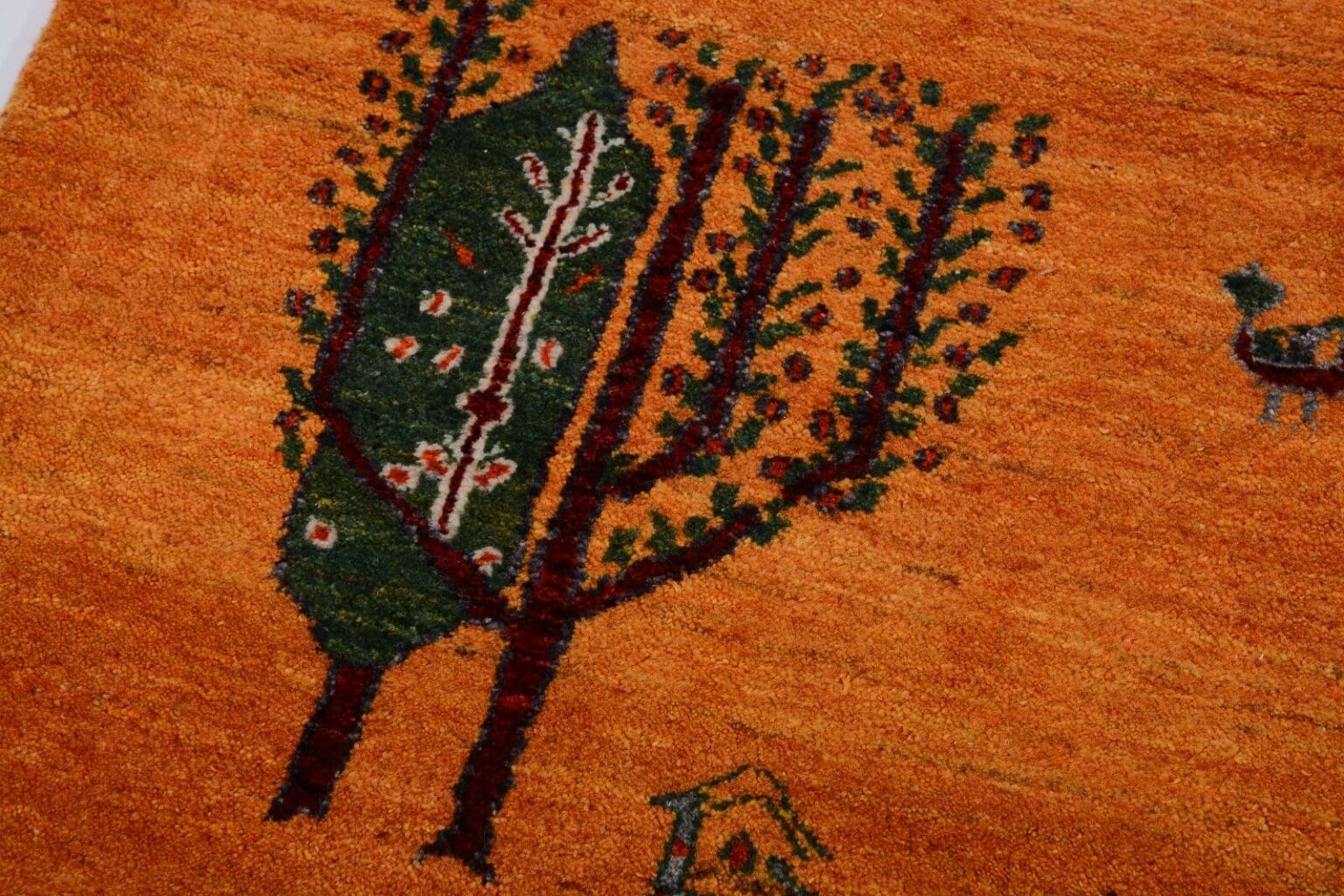 Perserteppich Gabbeh Loribaft 196x152 cm Schurwolle handgeknüpft