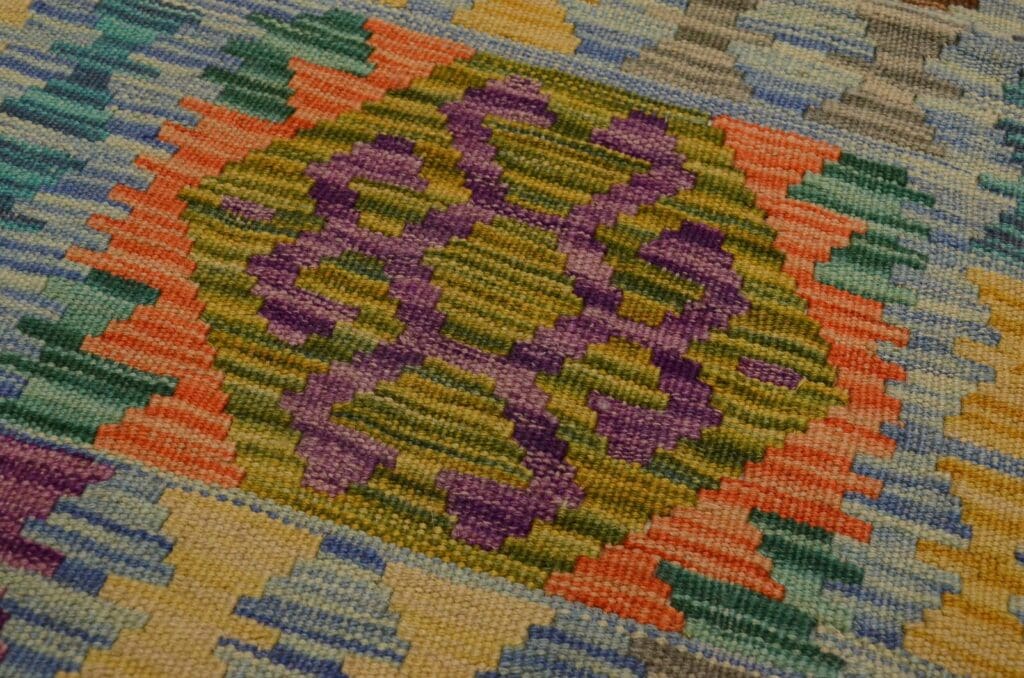 Orientteppich Afghanistan 173 x 128 cm Wolle handgewebt