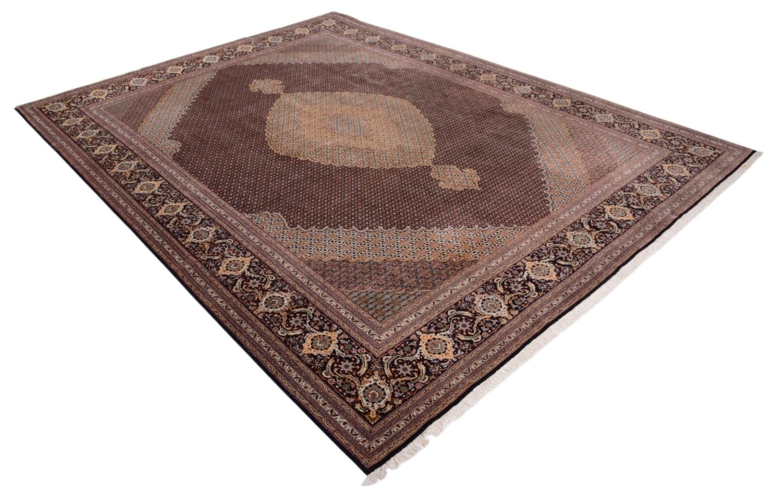 Perserteppich Tabriz 395 x 300 cm Wolle handgeknüpft