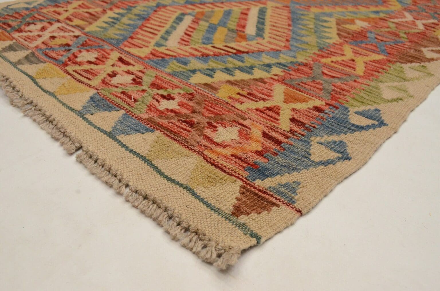 Orientteppich Afghanistan 120 x 77 cm Wolle handgewebt