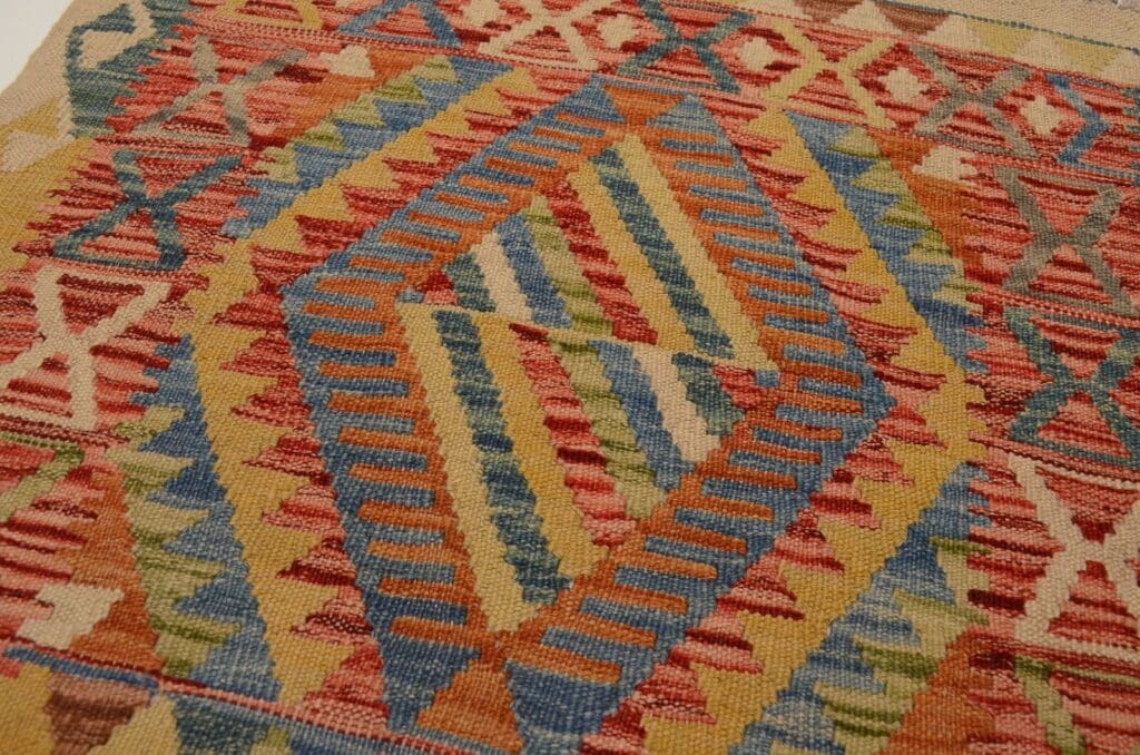 Orientteppich Afghanistan 120 x 77 cm Wolle handgewebt