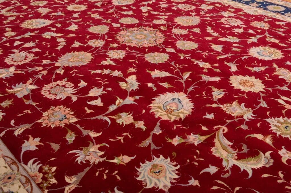 Perserteppich Tabriz 307x255 cm Schurwolle handgeknüpft