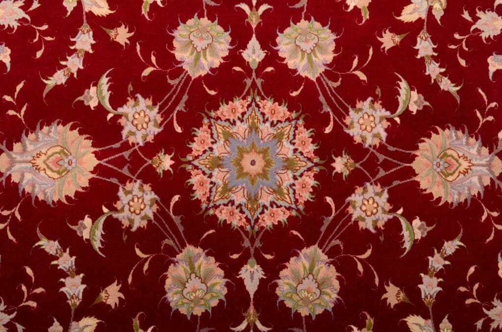 Perserteppich Tabriz 307x255 cm Schurwolle handgeknüpft