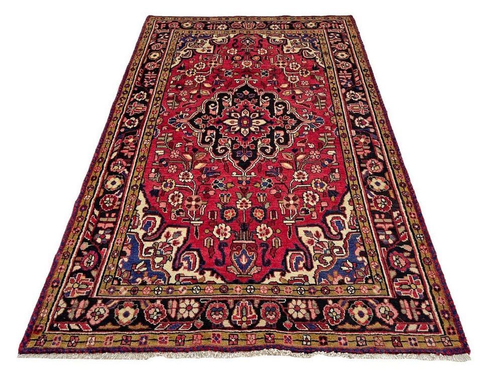 Perserteppich Hamadan 255 x 153 cm Wolle handgeknüpft