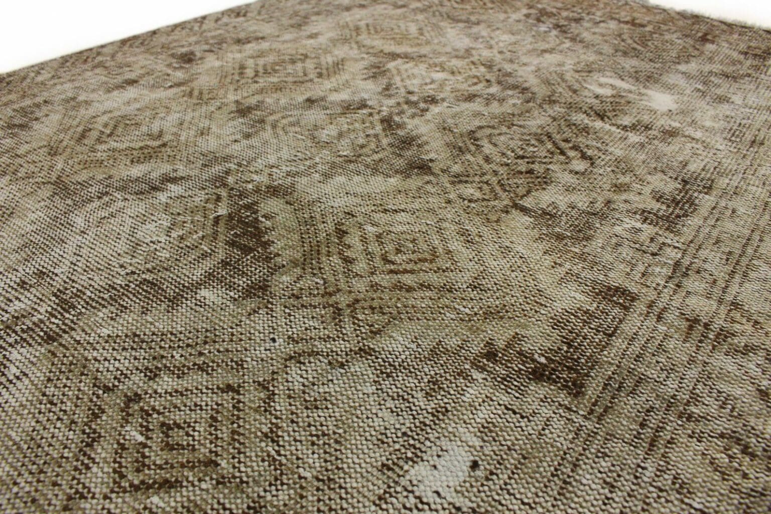 Orientteppich 198 x 110 cm Wolle handgeknüpft