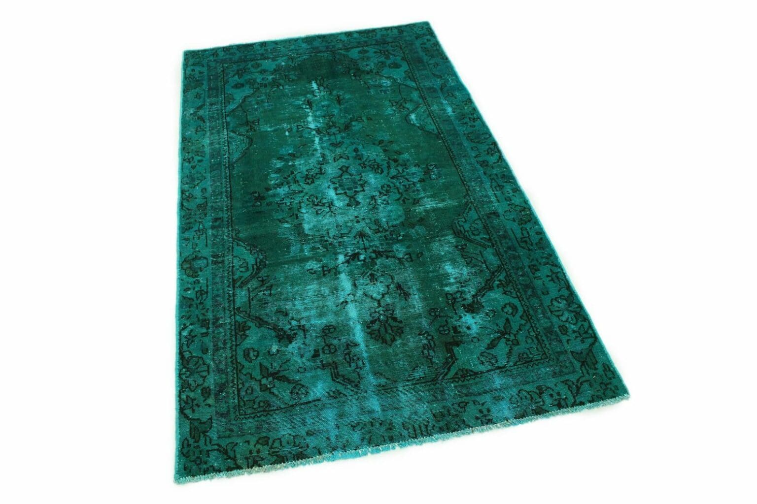 Orientteppich Orient 190 x 111 cm Wolle handgeknüpft