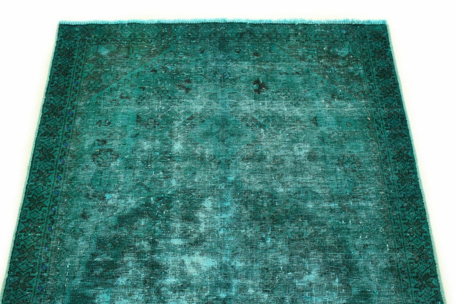 Orientteppich 200x129 cm Wolle handgeknüpft