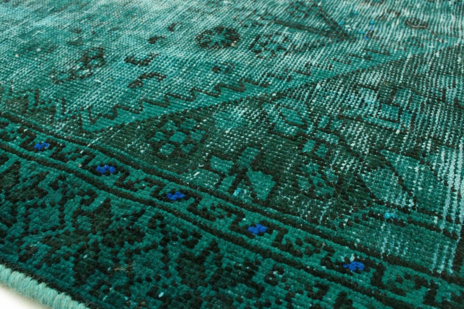 Orientteppich 200x129 cm Wolle handgeknüpft