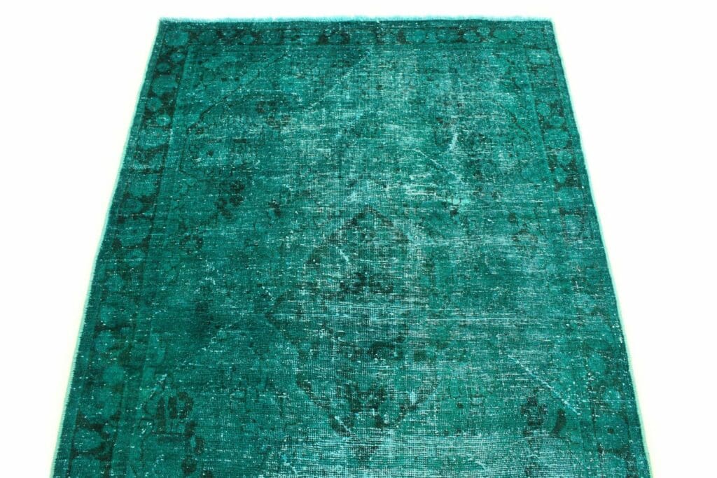 Orientteppich 204 x 129 cm Wolle handgeknüpft