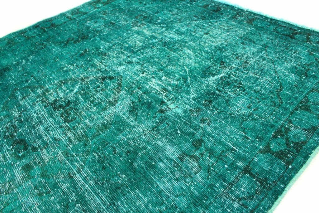 Orientteppich 204 x 129 cm Wolle handgeknüpft